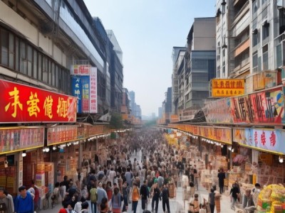 安阳市铁西商贸城，发展与活力