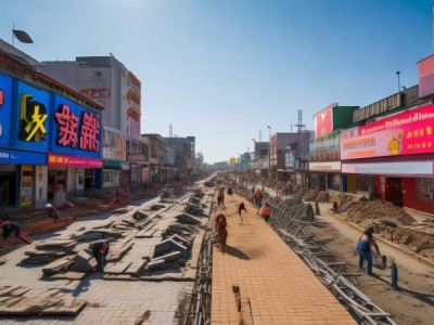 兴华商贸修路视频，映照商业发展的新图景