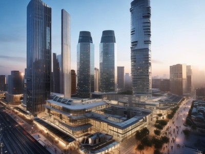 北京国贸商贸城，新地标，创新融合，城市新引擎