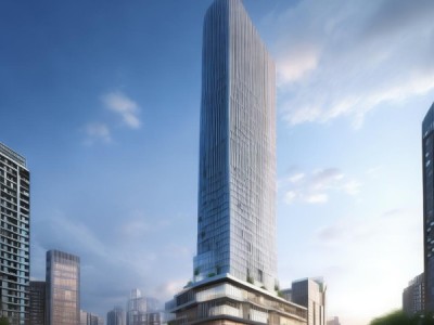 霸州新建商贸综合楼项目，城市中心的现代商业理想