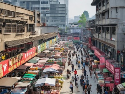 工商城市，金华市义乌商贸城，特色与活力并存