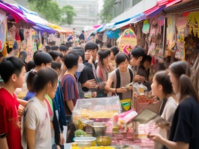 学校的商贸集市，多元互动，价值传递