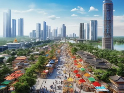 中越边境合作经济商贸城，连接中越经济发展的新高地