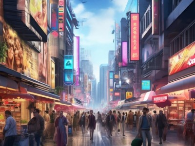 西店镇商贸城商业街繁荣发展，未来充满希望！商业街改头换脸，充满活力！未来，商业街将创新未来，助您轻松开启商业新篇章！