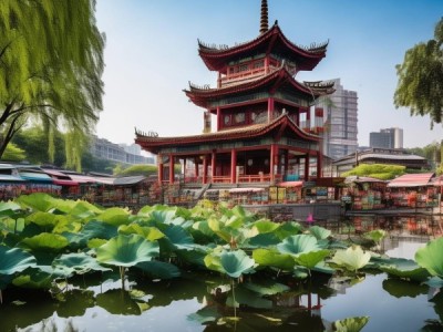 郑州商贸旅游，商业文化与自然Intersection