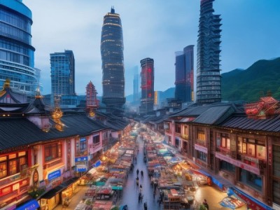 贵州商贸城 downtown的位置与介绍