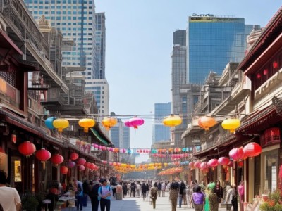 宁夏新闻丽景街商贸城，商业活力与文化交融