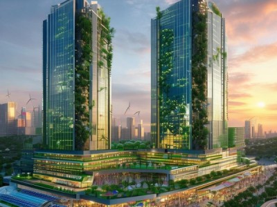 新时代绿色商贸中心，构建现代绿色经济新平台