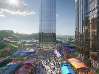 小水镇商贸城作为新地标，深度连接城市与市场，成为新闻报道的创新平台。