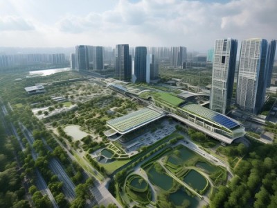 东莞虎门商贸城站TOD综合开发项目，未来绿色经济中心
