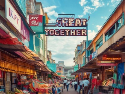 肯德基与供销商贸，结成Great Together