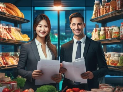 食品商贸合作协议，携手共进，共创美好未来