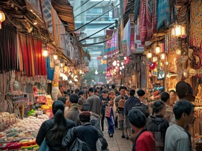 商贸集市，点面结合作中的商业奇迹
