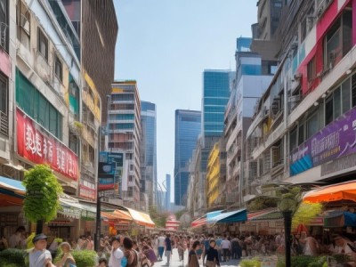 霍尔果斯合作区商贸城，商业活力与民生保障的融合，助力城市发展与民生改善。