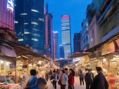 讲述，昆明国际商贸城，商业繁华与民生保障并存