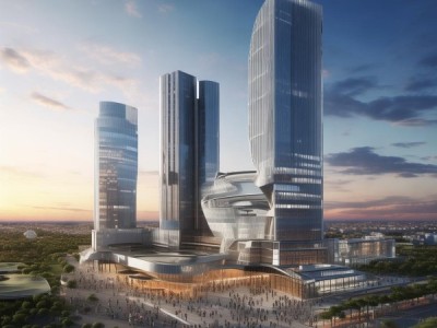 酒泉市西部商贸城，未来商业中心的畅想与实践