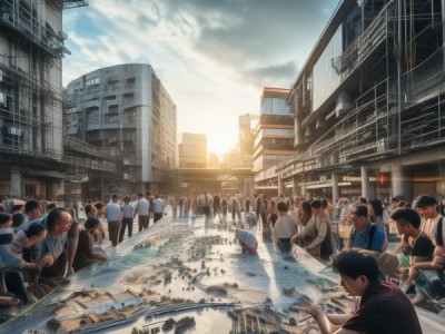 确山任店朗陵商贸城项目部，机遇与挑战