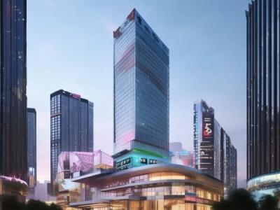 宝地商贸城，现代商业中心的象征
