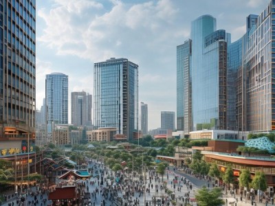 成都北部商贸城改造项目，eqing boundary commercial center development