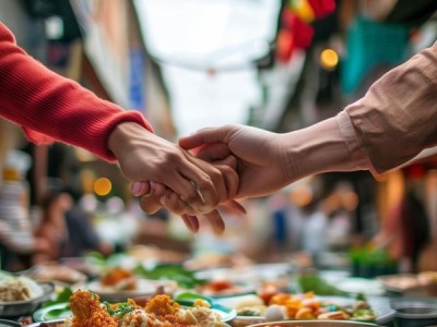 携手共享美食，促进两国商贸合作与发展
