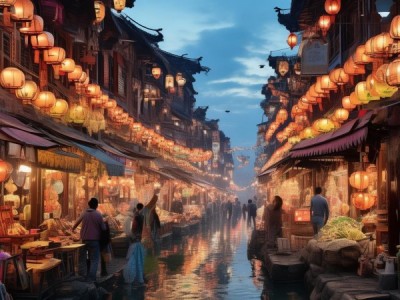 东明综合商贸城，人间烟火，商海如流
