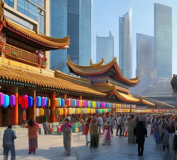 沾化区商贸城项目,integrating local culture with economic development 沾化区商贸城项目,integrating local culture with economic development