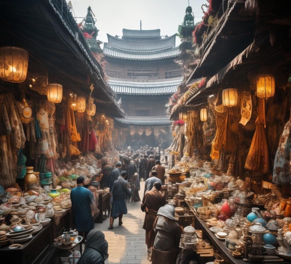 古代商贸之都,丝绸与瓷器的交换之道 古代商贸之都,丝绸与瓷器的交换之道