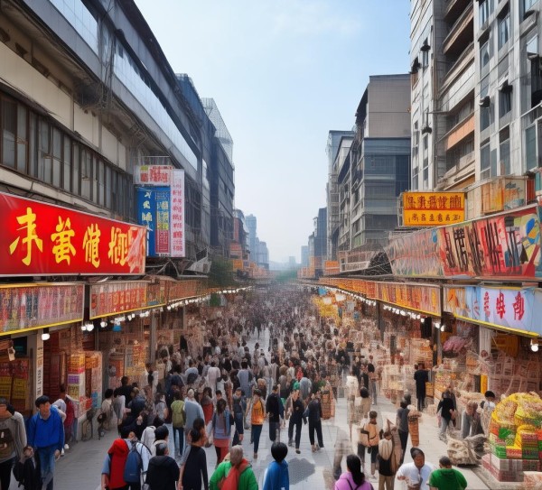 安阳市铁西商贸城,发展与活力 安阳市铁西商贸城,发展与活力