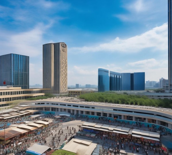 郴州国际商贸城,Icons of Economic Development in Central China 郴州国际商贸城,Icons of Economic Development in Central China