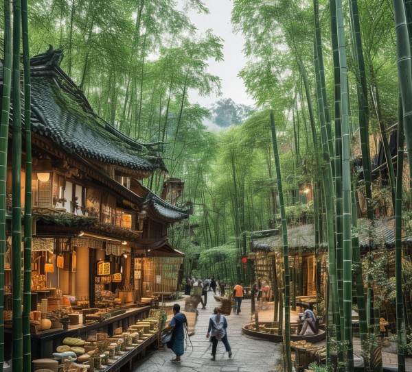 林竹文化中的商贸区,竹园商贸区项目图片与未来展望 林竹文化中的商贸区,竹园商贸区项目图片与未来展望