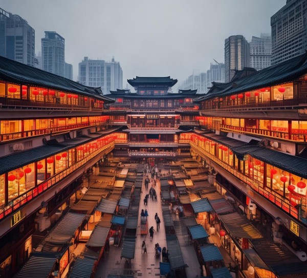 莱阳商贸城,商业时代的见证 莱阳商贸城,商业时代的见证
