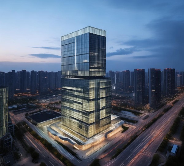 鹤城之星商贸综合体,城市新地标 鹤城之星商贸综合体,城市新地标