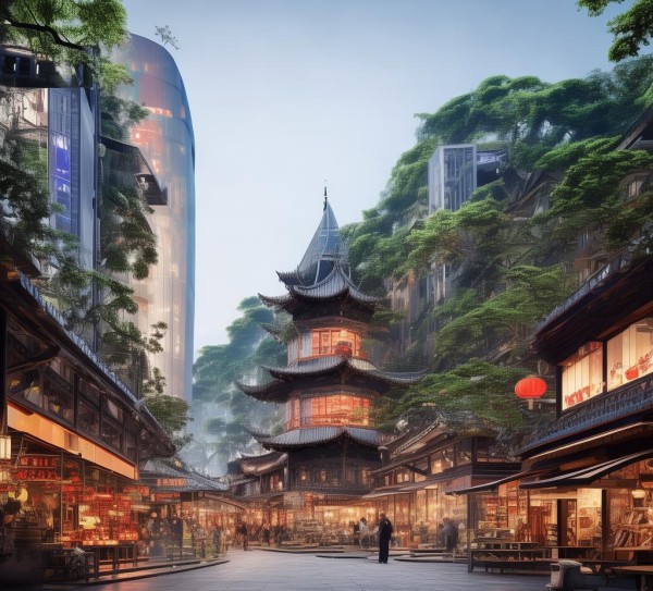 泰宁县古城商贸广场项目,智慧商业、历史与现代的完美结合 泰宁县古城商贸广场项目,智慧商业、历史与现代的完美结合