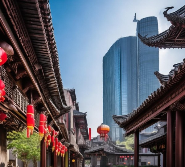 曲阜商贸城,传承与发展,现代与历史的交融 曲阜商贸城,传承与发展,现代与历史的交融