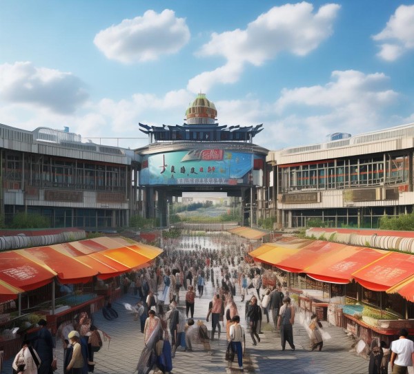 助力经济高质量发展,龙朋商贸市场建设项目取得显著成效 助力经济高质量发展,龙朋商贸市场建设项目取得显著成效