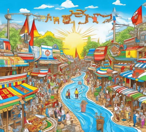 商贸合作宣传图解,让商海更顺畅 商贸合作宣传图解,让商海更顺畅