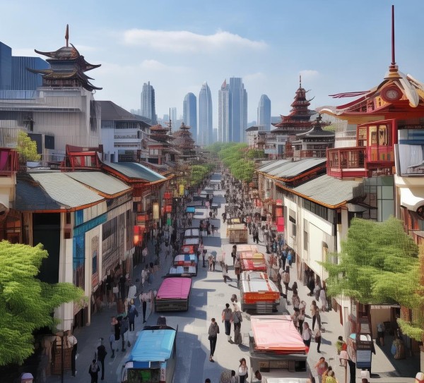 新沂新港商贸城,城市文化与商业融合的创新 新沂新港商贸城,城市文化与商业融合的创新