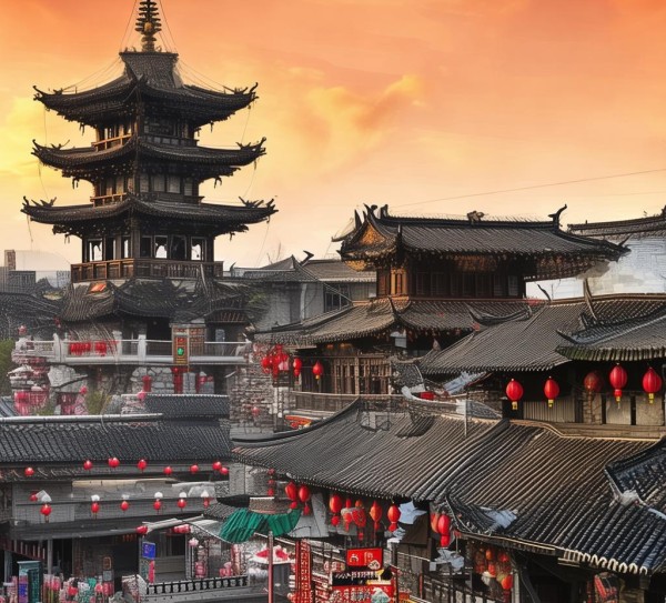 义乌商贸城，千年历史与现代发展，以商定城