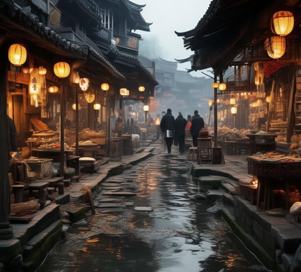流动的商海,古镇商贸旧事,让记忆重走回现实 流动的商海,古镇商贸旧事,让记忆重走回现实