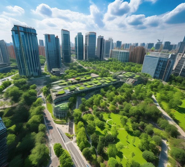 陇西路商贸城，integrating land and development for a greener future