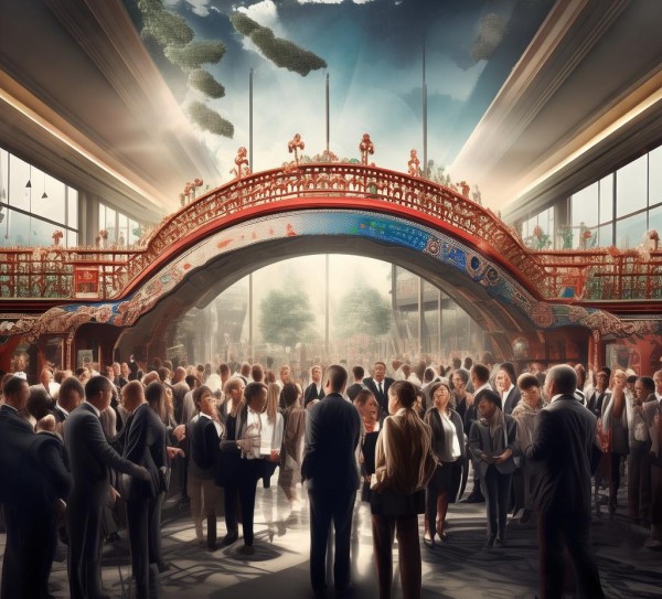 商务合作，bridge Between China and the World
