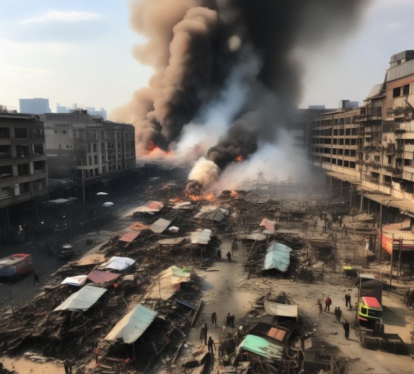 东升商贸城爆炸，影响重大，周边效应明显