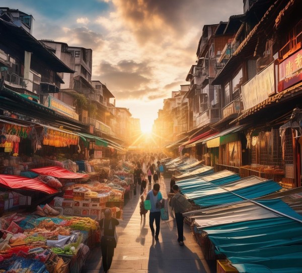 Where the Sun Shines Like It iles，The Dynamic of沧州明珠商贸城