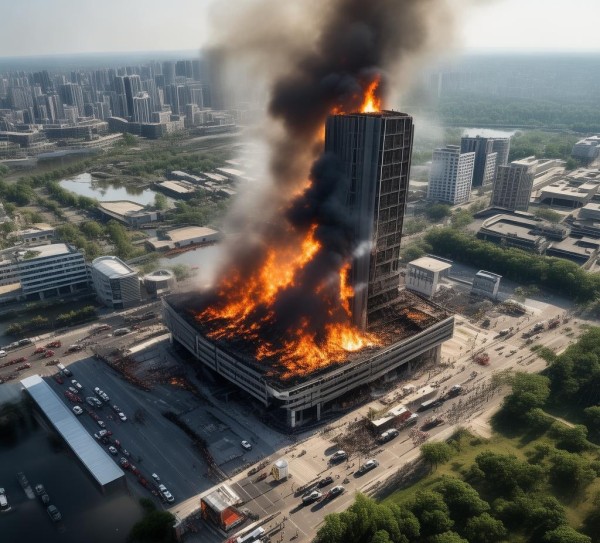 三江商贸城着火事件引发公众关注—商业与环境的碰撞