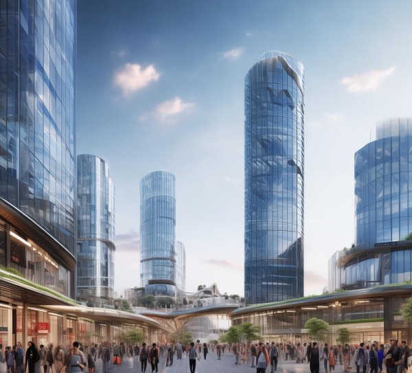 开启新机遇，服务新市场—唐河国际商贸城 project at Lianyue