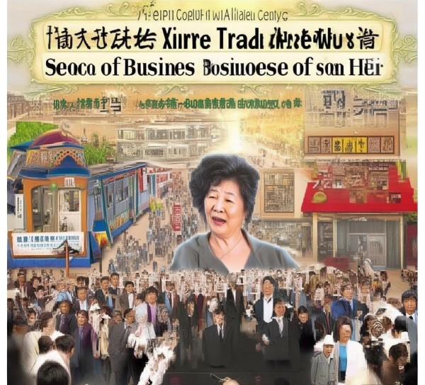 西平县吴霞商贸新闻，商海因为她