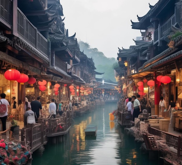 杭州湖桥商贸城，静谧与活力的完美结合