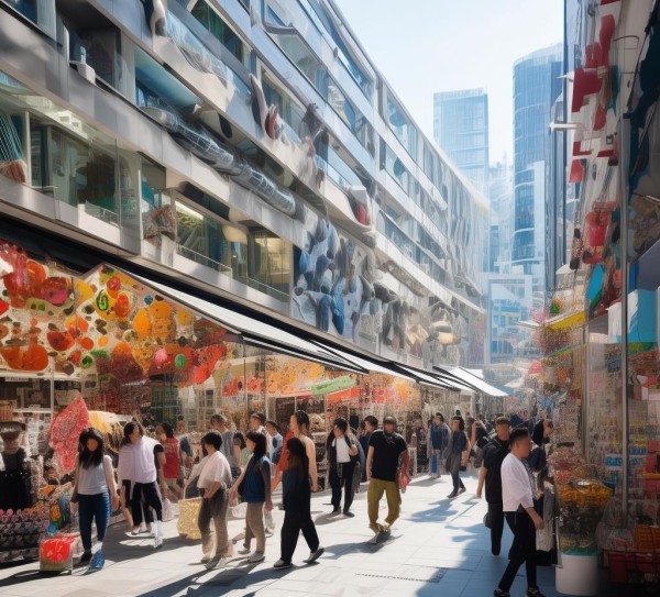 张店国际商贸城，商业与艺术的完美结合