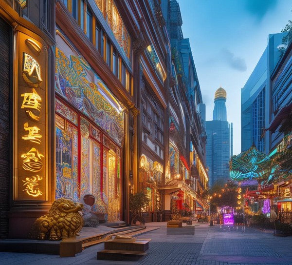 彬州市商贸宾馆,商业与文化的交融 彬州市商贸宾馆,商业与文化的交融