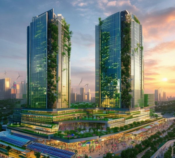 在中心的双碳愿景下,构建新时代商贸中心 在中心的双碳愿景下,构建新时代商贸中心